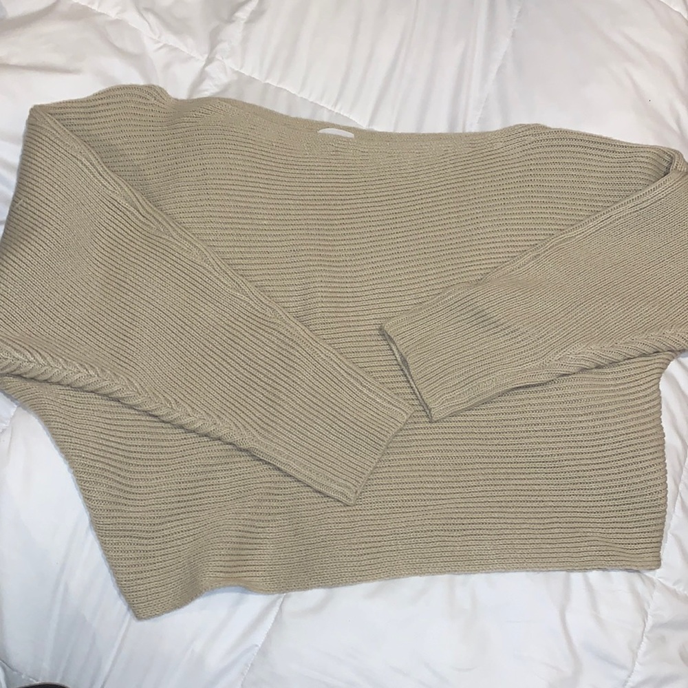 Princess Polly Tan Sweater